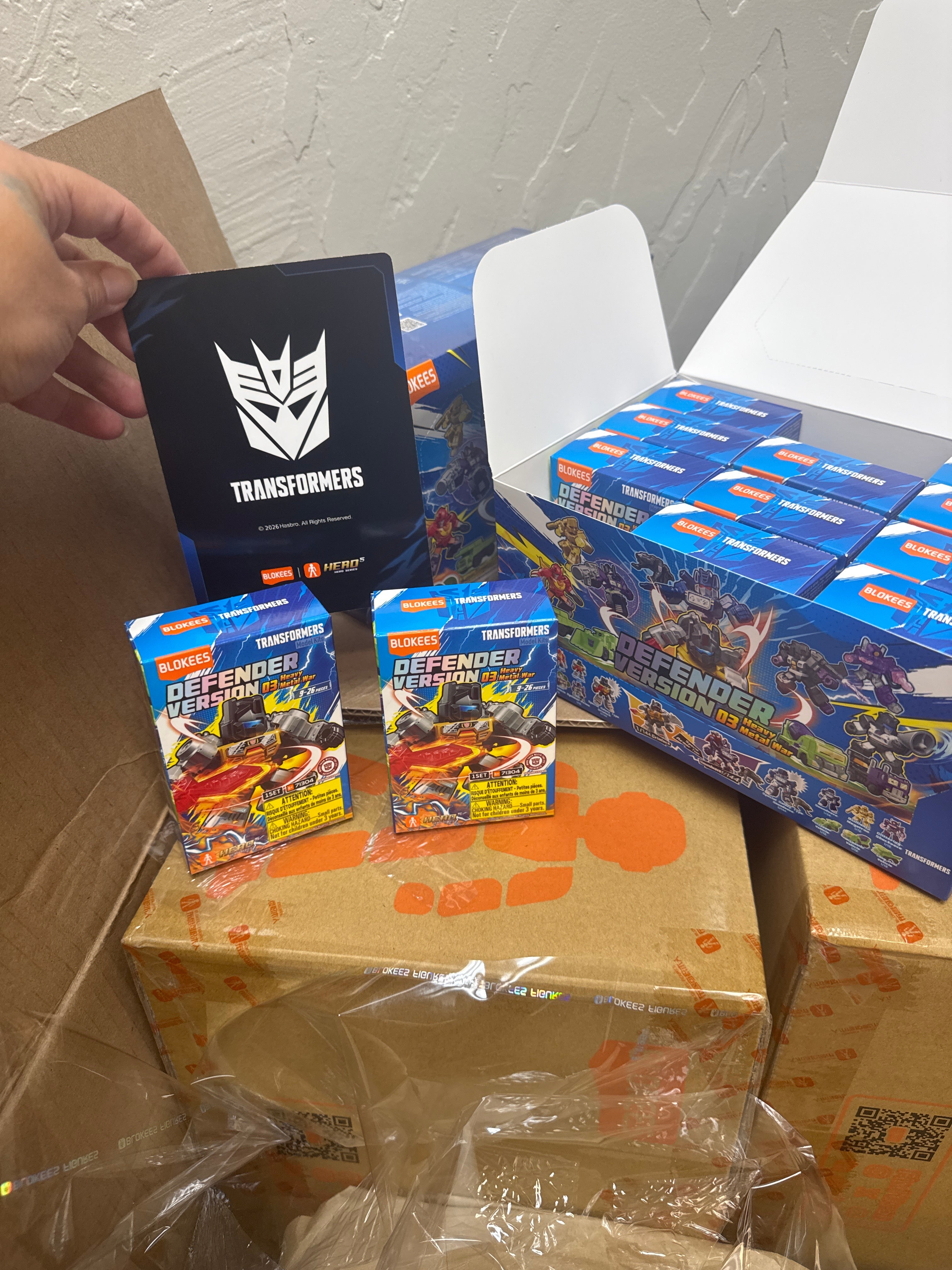 Blokees Transformers Heavy Metal War V03 – Display Case (12 Blind Boxes)