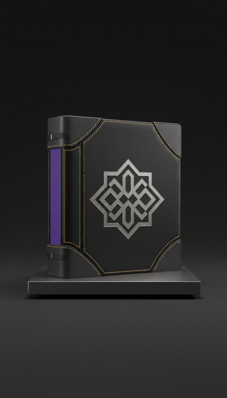 Reinforced Stitching Card Binder