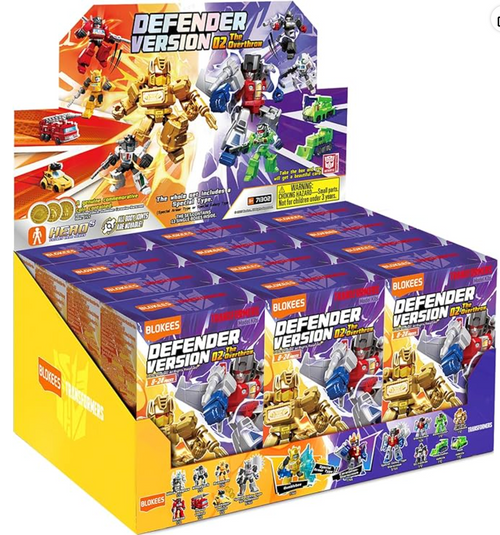 Transformers Defender Version 02 The Overthrow Blokees Mini Model Kit - Case of 12