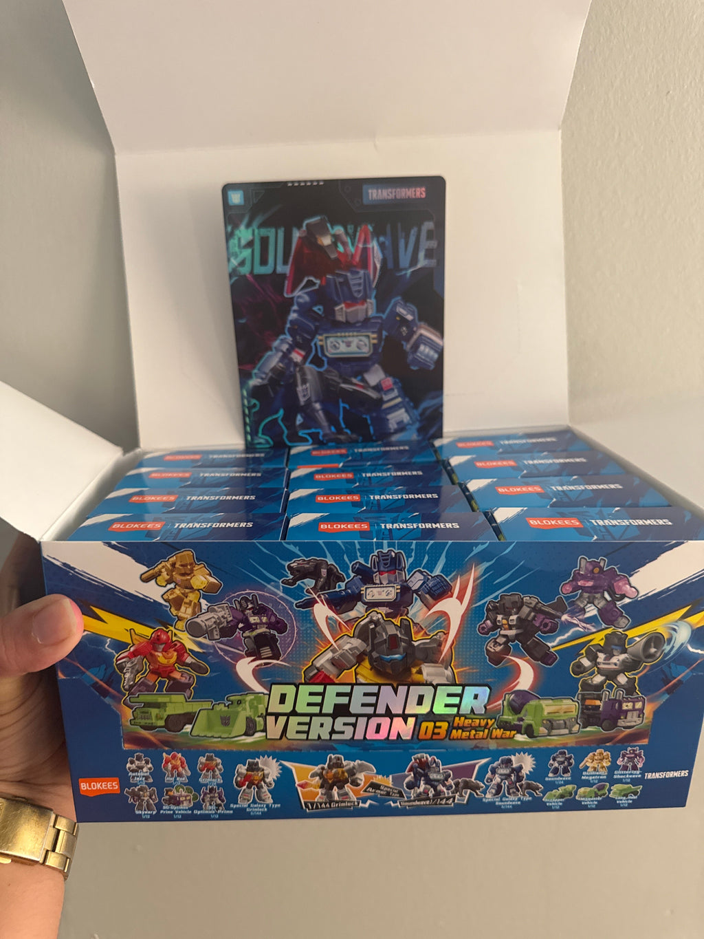 Blokees Transformers Heavy Metal War V03 – Display Case (12 Blind Boxes)