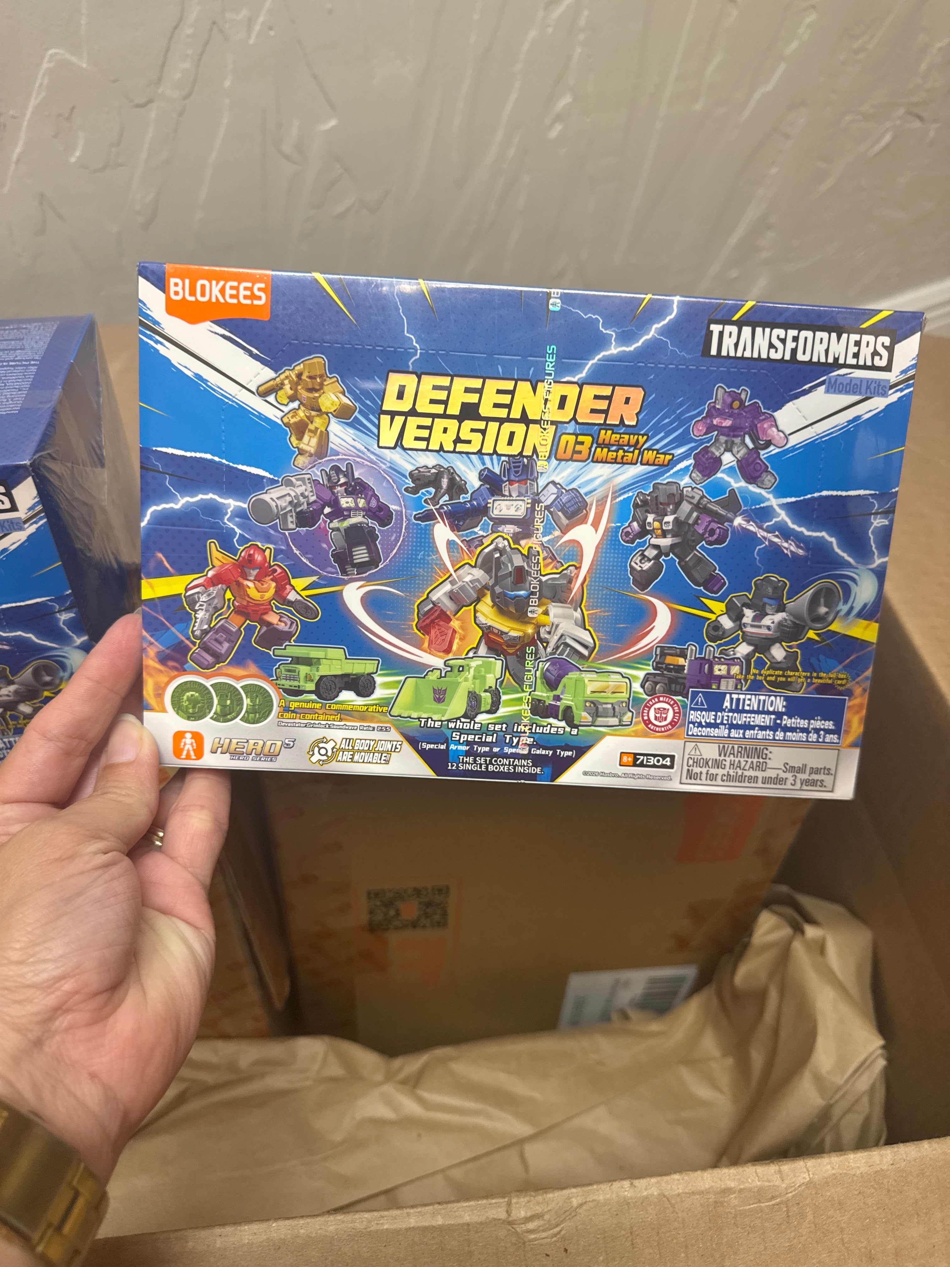 Blokees Transformers Heavy Metal War V03 – Display Case (12 Blind Boxes)