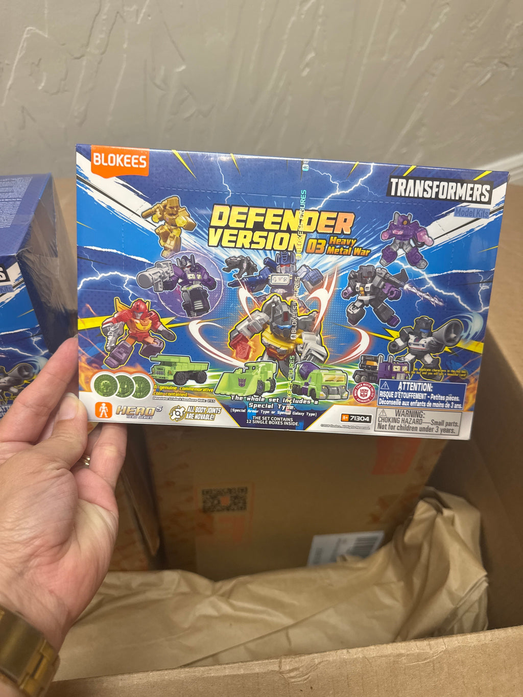 Blokees Transformers Heavy Metal War V03 – Display Case (12 Blind Boxes)