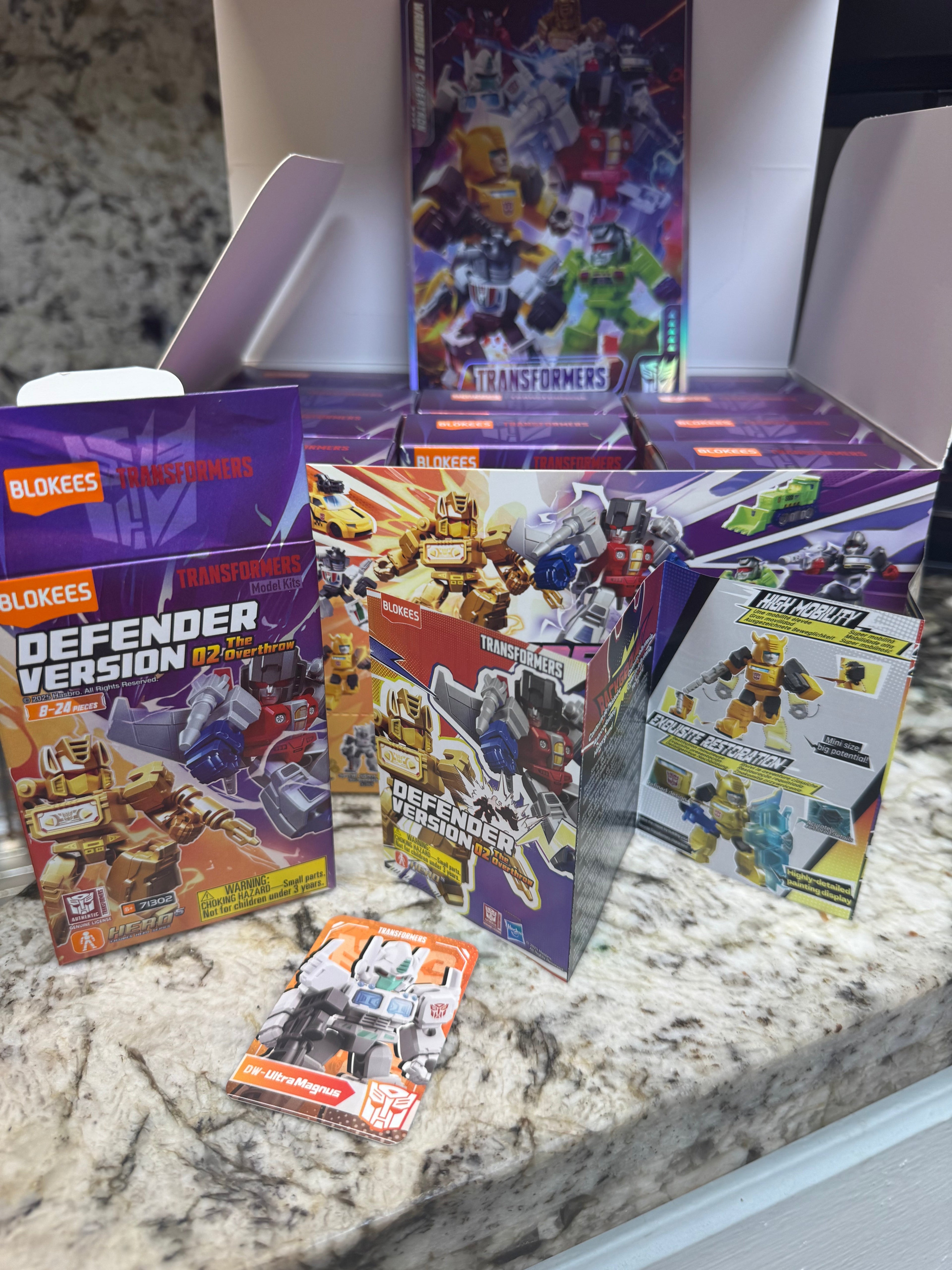Blokees Transformers The Overthrow V02 – Display Case (12 Blind Boxes)