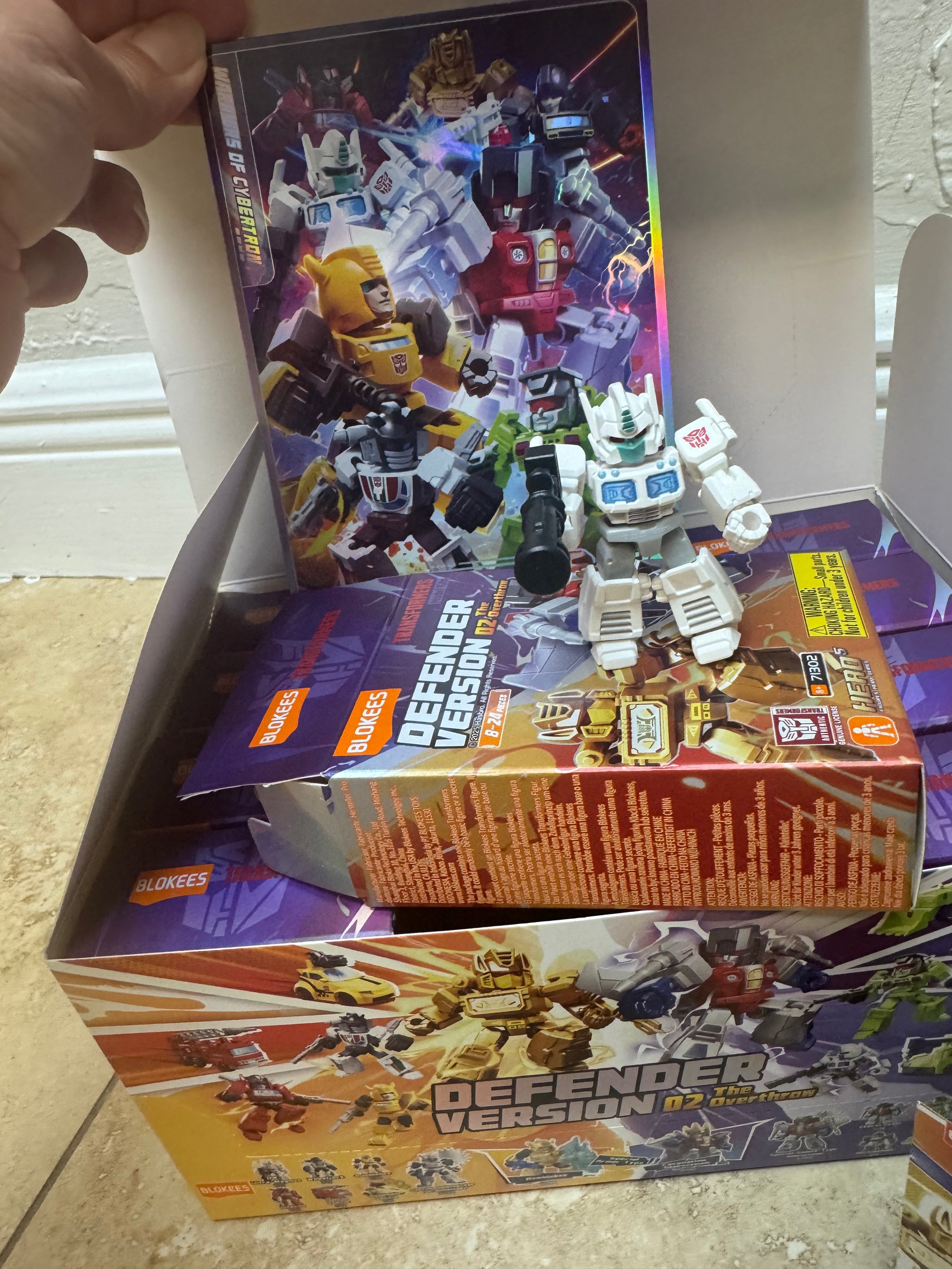 Blokees Transformers The Overthrow V02 – Display Case (12 Blind Boxes)
