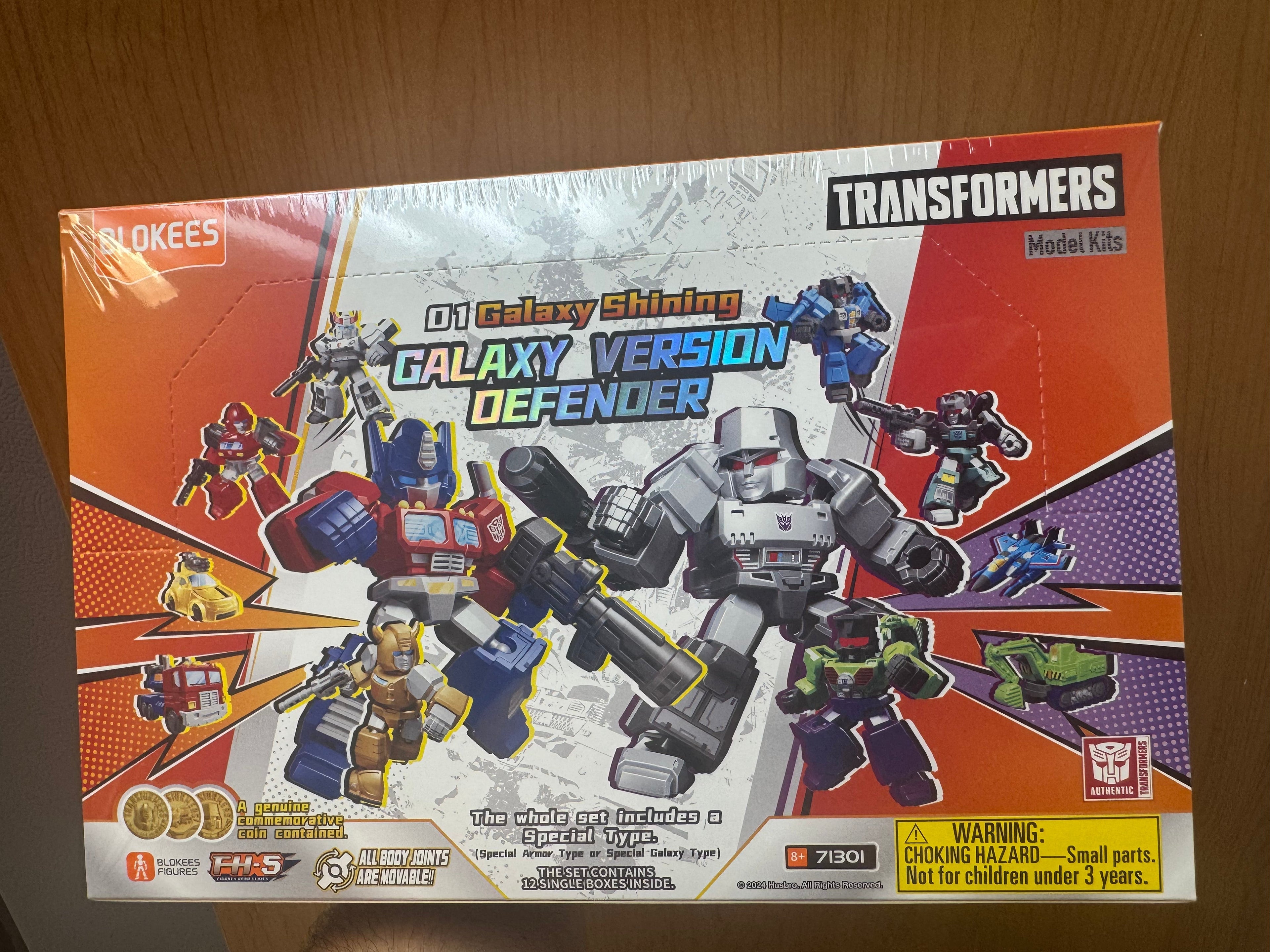 Blokees Transformers Galaxy Defender V1 – Display Case (12 Blind Boxes)