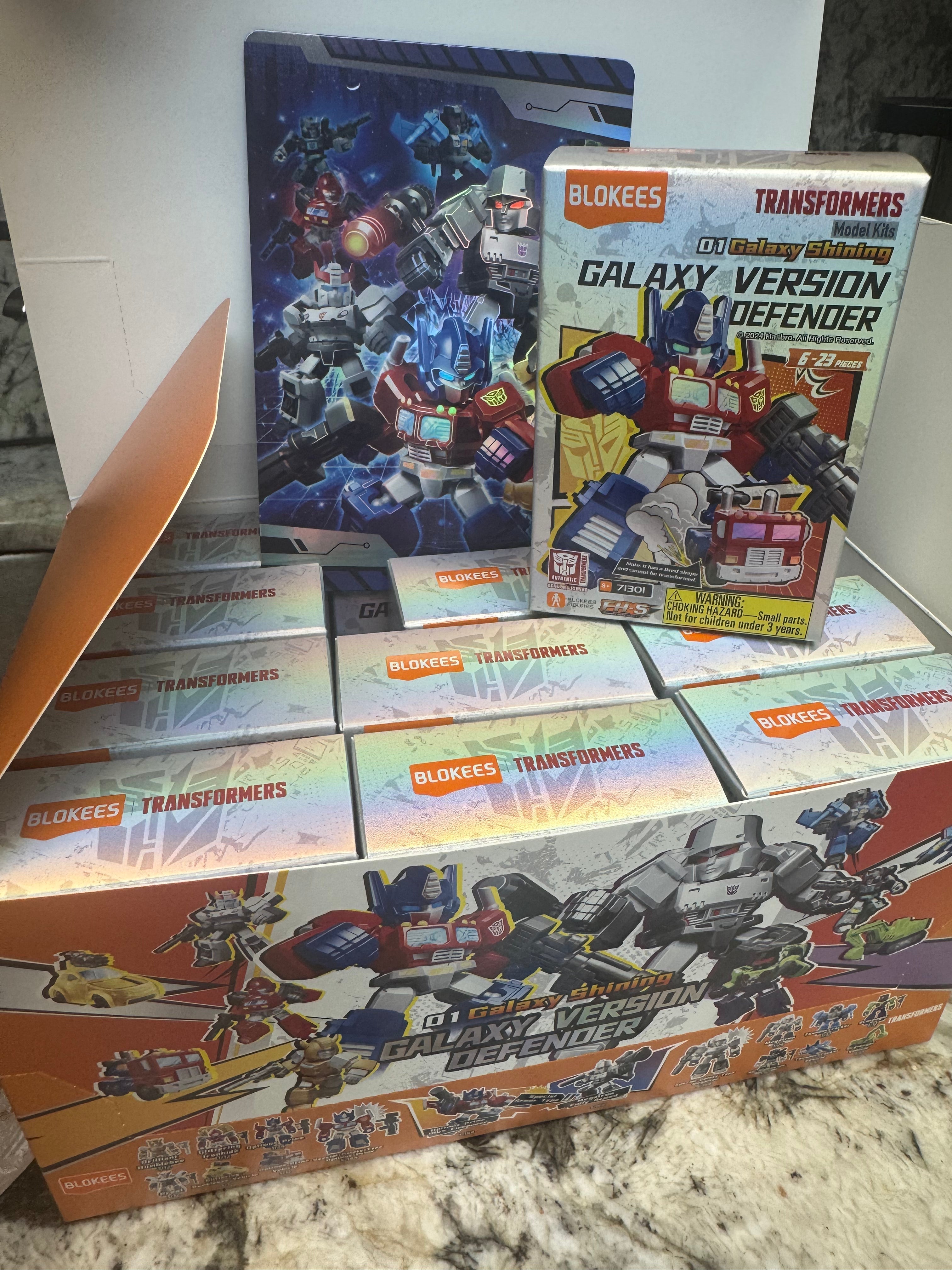 Blokees Transformers Galaxy Defender V1 – Display Case (12 Blind Boxes)