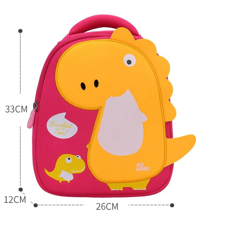 Dinosaur Kids School Backpack – 3 Sizes