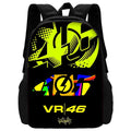 Child School Motorcycle R-rossis VR-46 Backpack with Lunch Bags ,Pencil Bags ,School Bags for Boys Girls Best Gift
