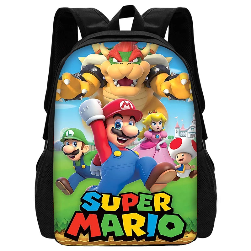 Mario 3-Piece School Backpack Set