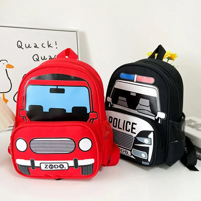 Police Car Mini Backpack for Kids