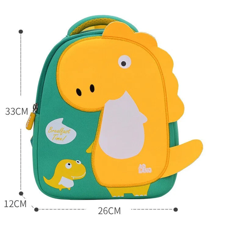 Dinosaur Kids School Backpack – 3 Sizes