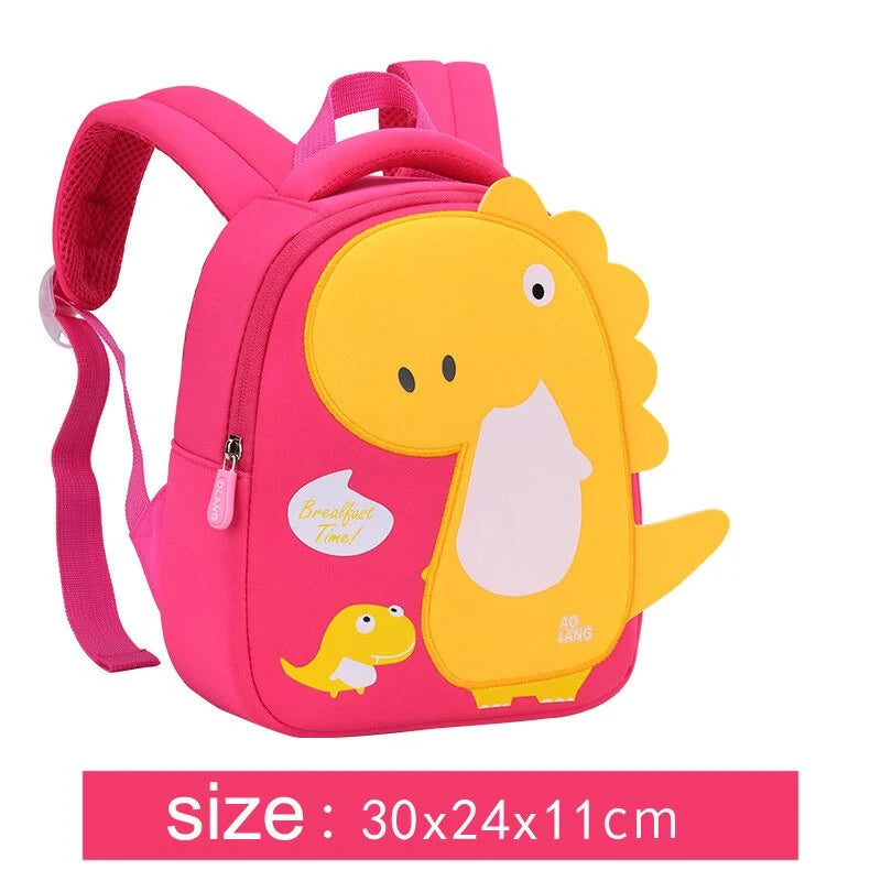 Dinosaur Kids School Backpack – 3 Sizes