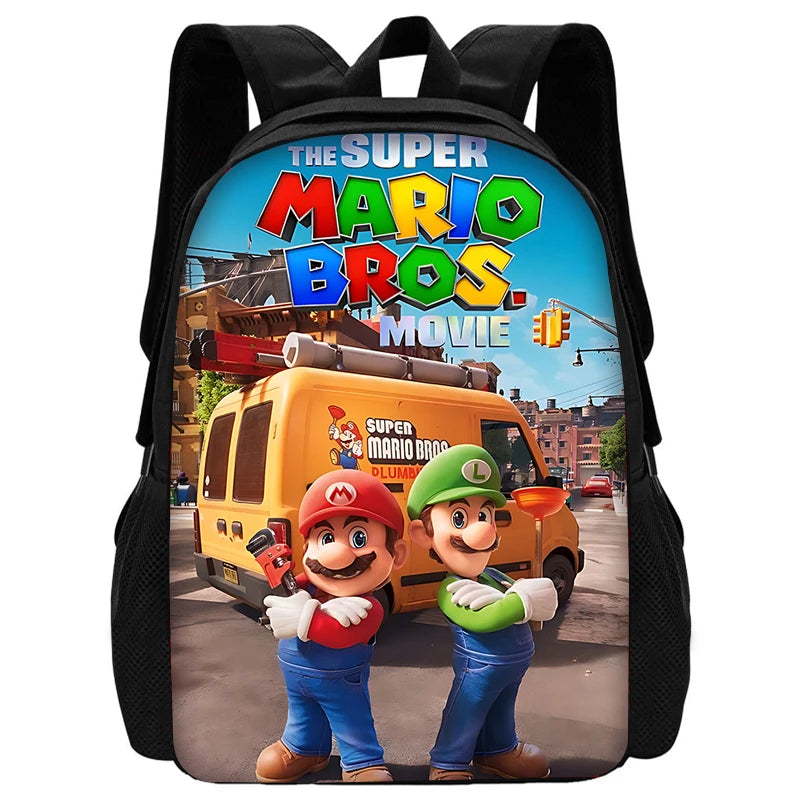 Mario 3-Piece School Backpack Set
