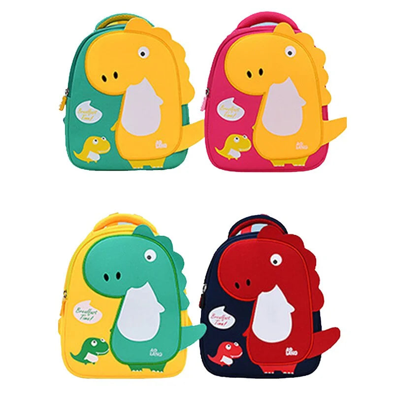 Dinosaur Kids School Backpack – 3 Sizes