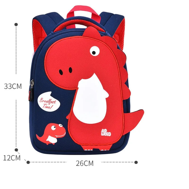 Dinosaur Kids School Backpack – 3 Sizes