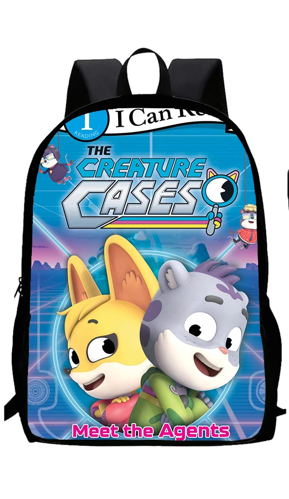 Creature Cases 3-Piece School Backpack Set