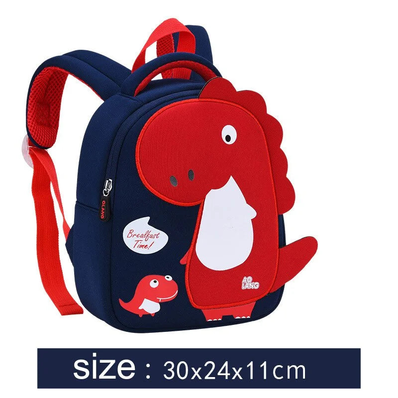 Dinosaur Kids School Backpack – 3 Sizes