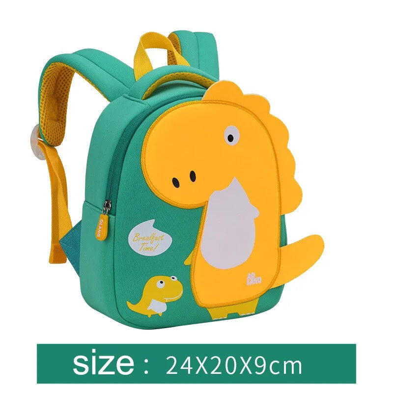 Dinosaur Kids School Backpack – 3 Sizes