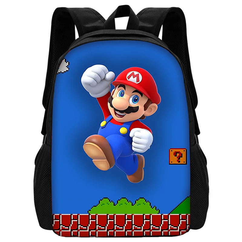 Mario 3-Piece School Backpack Set