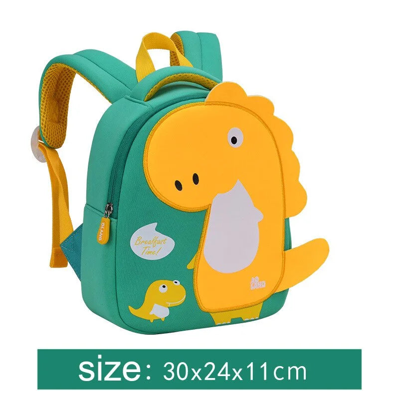 Dinosaur Kids School Backpack – 3 Sizes