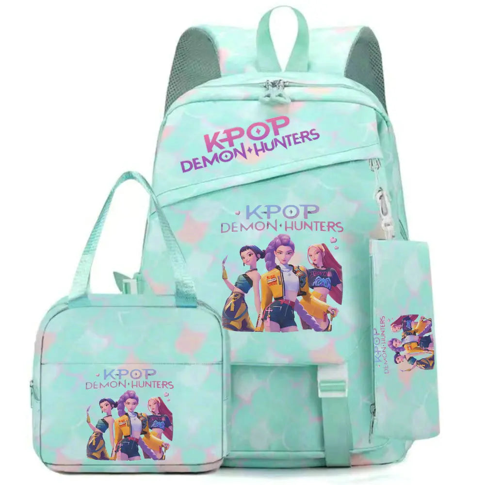 K-Pop Demon Hunters School Backpack Set