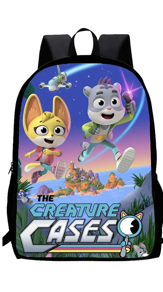 Creature Cases 3-Piece School Backpack Set