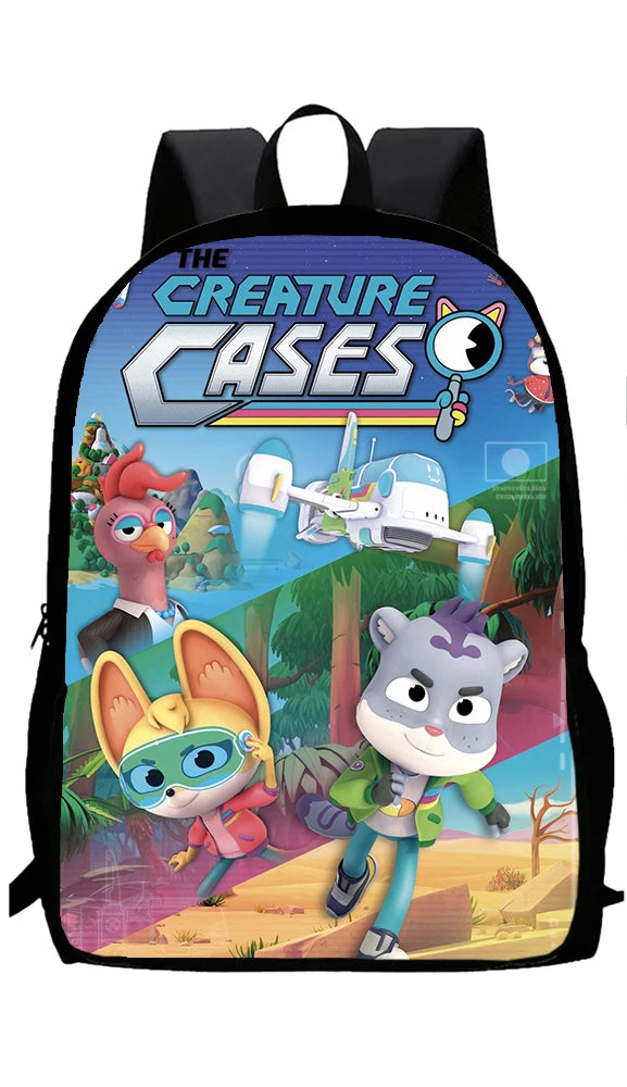 Creature Cases 3-Piece School Backpack Set