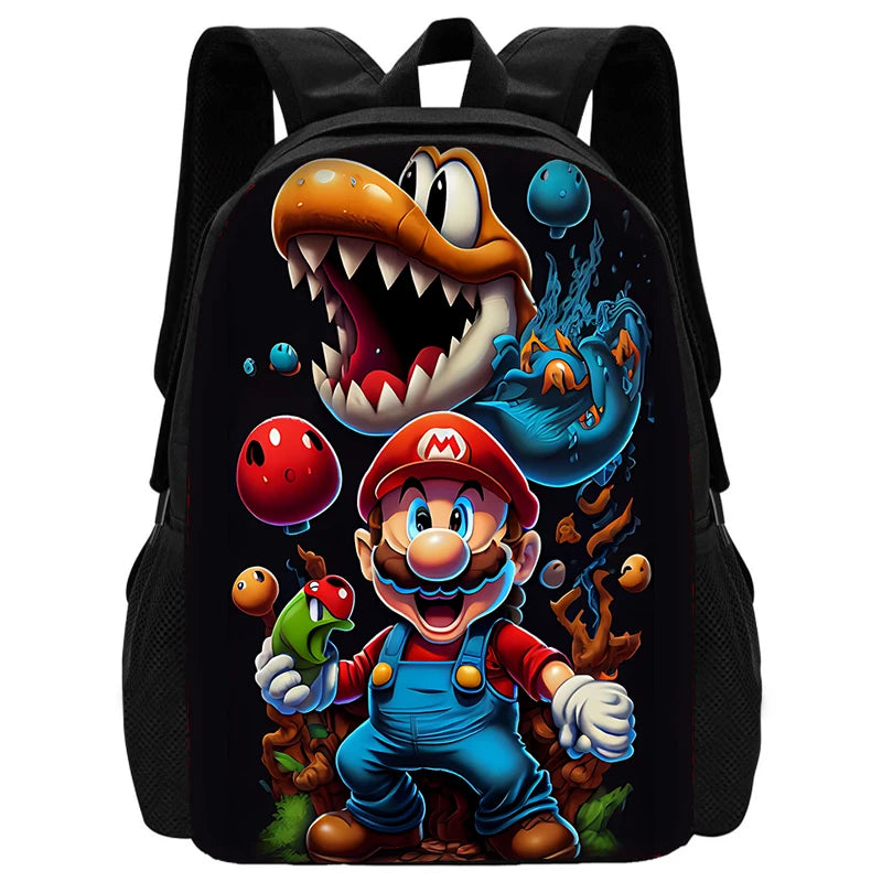 Mario 3-Piece School Backpack Set