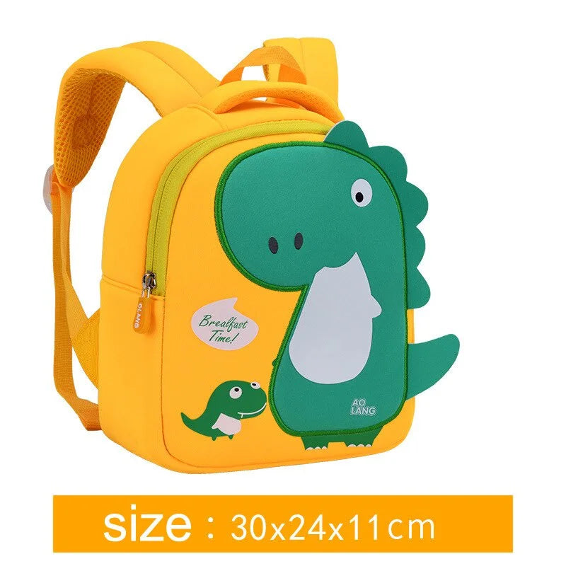 Dinosaur Kids School Backpack – 3 Sizes