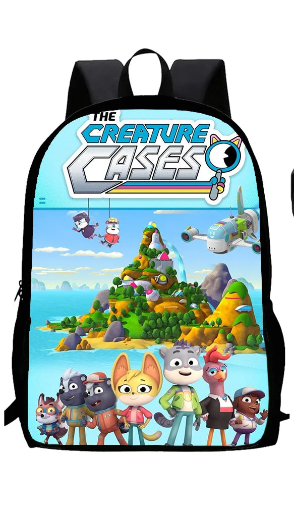 Creature Cases 3-Piece School Backpack Set